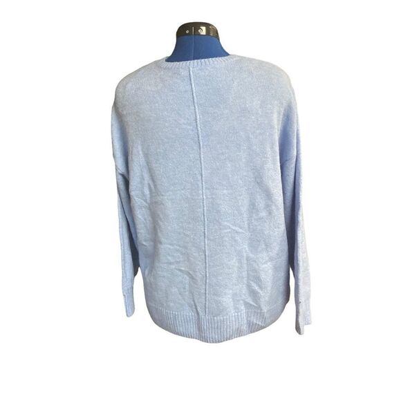 VINCE CAMUTO‎ Women’s Sweater, Marine Blue Size Large Oversized - Picture 3 of 13